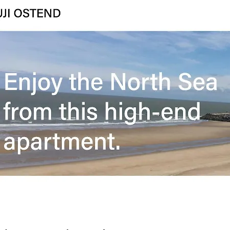 Lejlighed Geniet De Zee Met Top-appartement Fuji Oostende